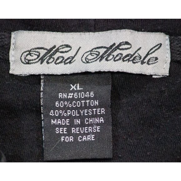 Mod Modele Women's Jacket Hoodie Black XL Long Sle - Picture 5 of 5